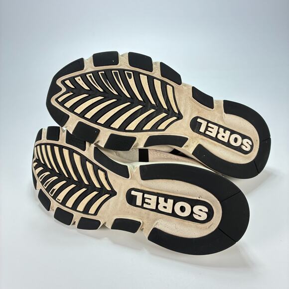 Sorel Kinetic Rush Ripstop Beige Lightweight Running Shoes NM4242-920 Men's Sz 9 - Picture 9 of 11